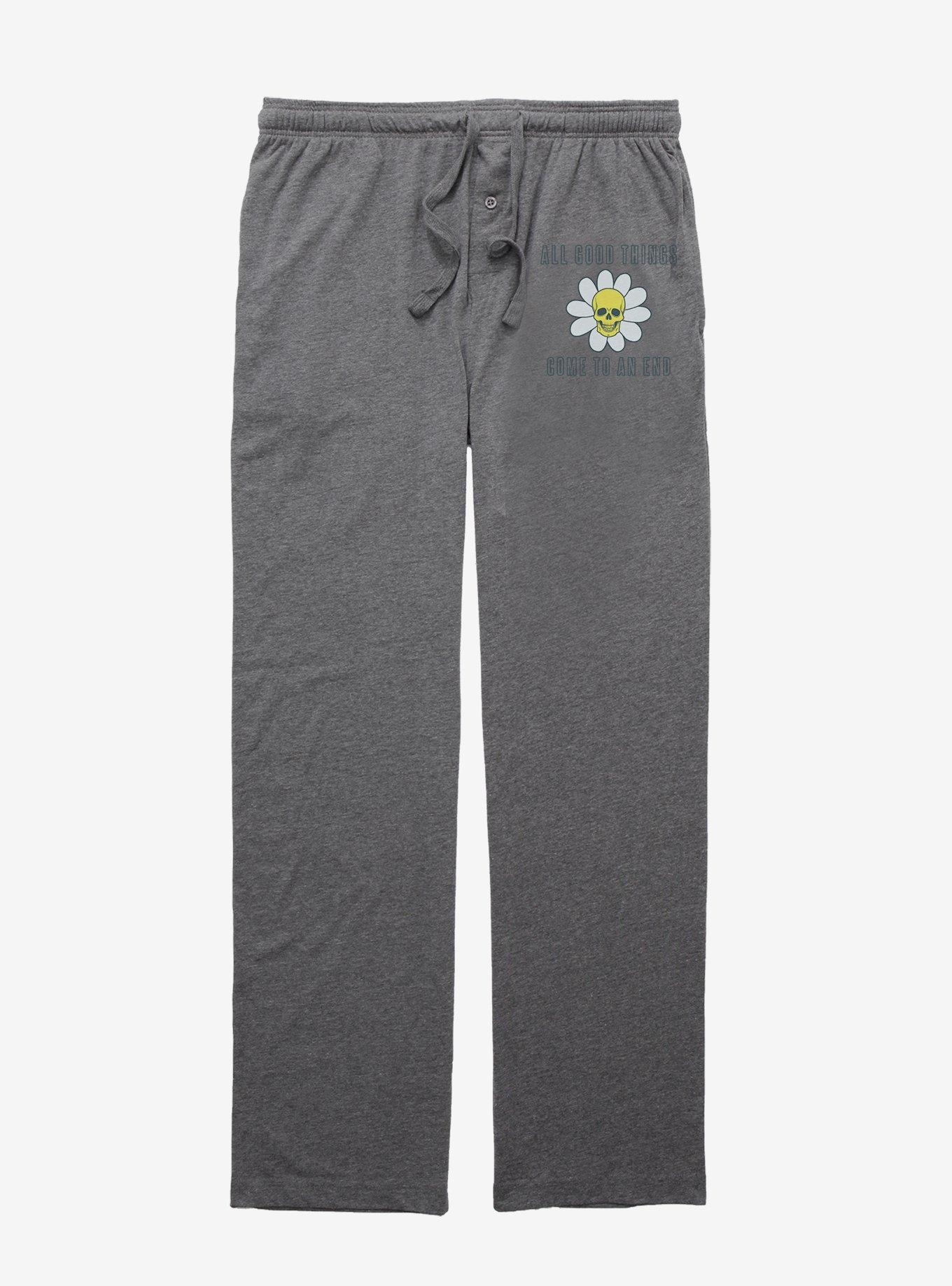 Cozy Collection Good Things Come To An End Pajama Pants, GRAPHITE HEATHER, hi-res