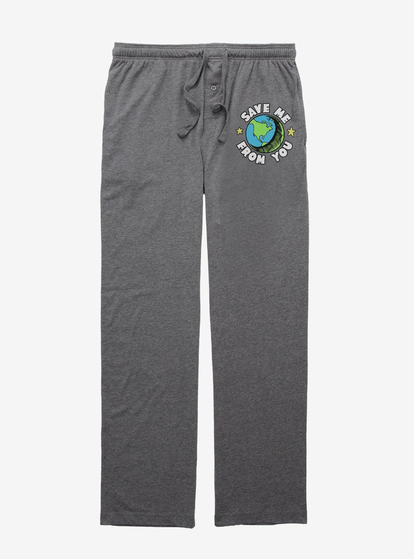 Cozy Collection Save The Earth Pajama Pants, GRAPHITE HEATHER, hi-res