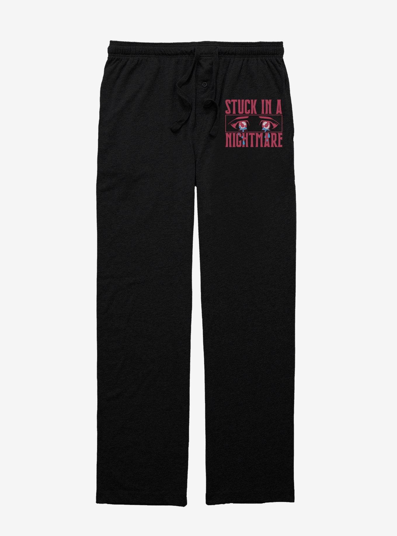 Cozy Collection Stuck In A Nightmare Pajama Pants, BLACK, hi-res