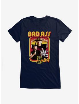 Cobra Kai Never Dies! Badass 84 Girls T-Shirt, NAVY, hi-res