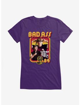 Cobra Kai Never Dies! Badass 84 Girls T-Shirt, PURPLE, hi-res