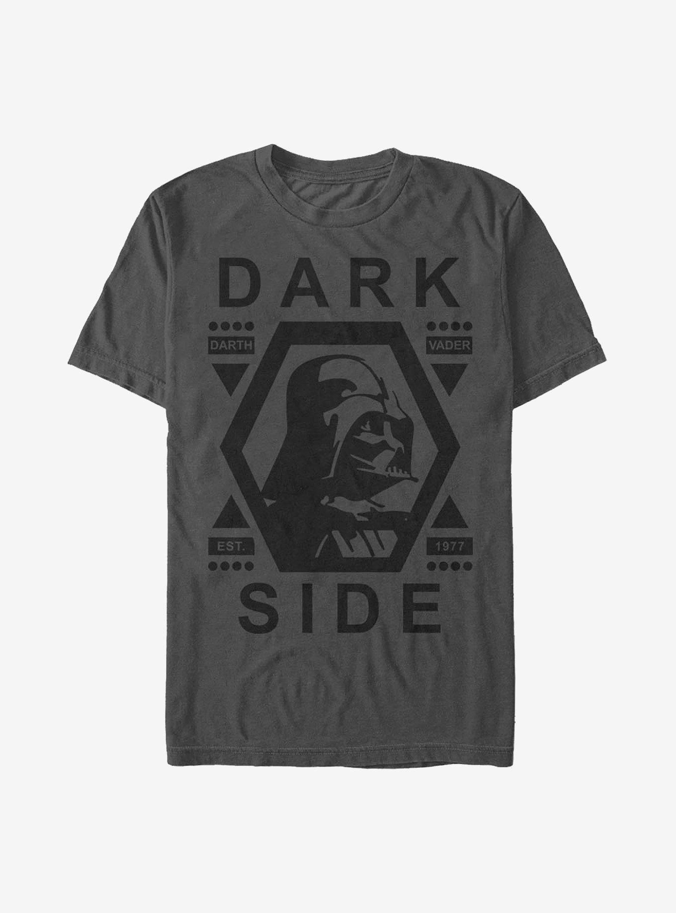 Star Wars Dark Side Vader T-Shirt, CHARCOAL, hi-res