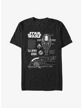 Star Wars Fett Schematic T-Shirt, , hi-res
