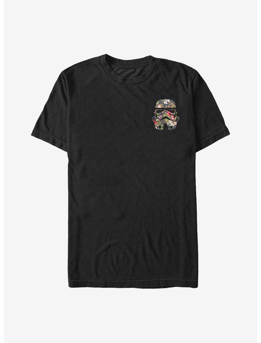 Star Wars Floral Badge Trooper T-Shirt, BLACK, hi-res