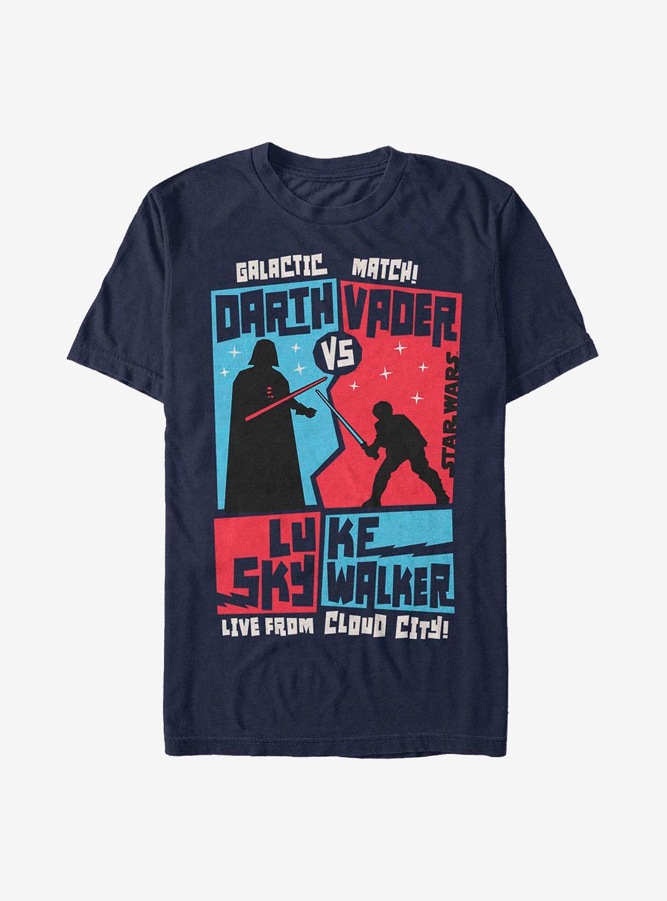 Star Wars Galactic Match T-Shirt, NAVY, hi-res