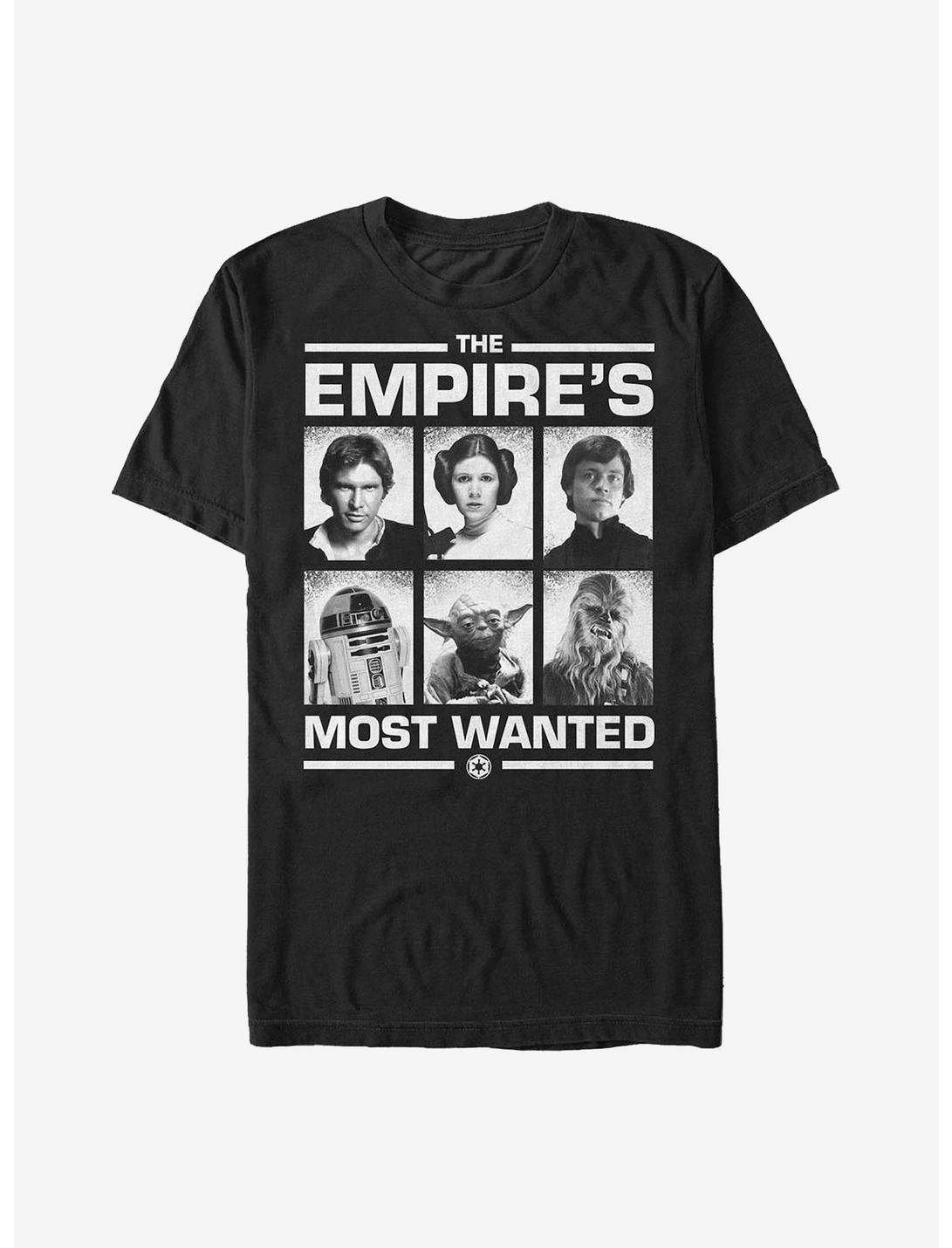 Star Wars Most Wanted T-Shirt, BLACK, hi-res