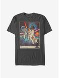Star Wars A New Hope Movie Poster T-Shirt, CHARCOAL, hi-res