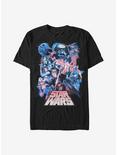 Star Wars Pastel T-Shirt, BLACK, hi-res