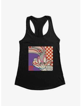 Looney Tunes Bugs Bunny Close Up Japanese Text Womens Tank Top, , hi-res