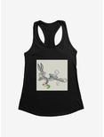 Plus Size Looney Tunes Bugs Bunny Chillin' Japanese Text Womens Tank Top, , hi-res