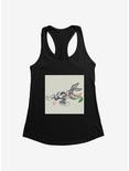 Looney Tunes Bugs Bunny Carrot Smile Japanese Text Womens Tank Top, , hi-res