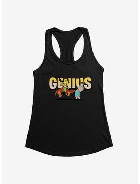 Looney Tunes Genius Daffy Duck And Porky Pig Womens Tank Top, , hi-res