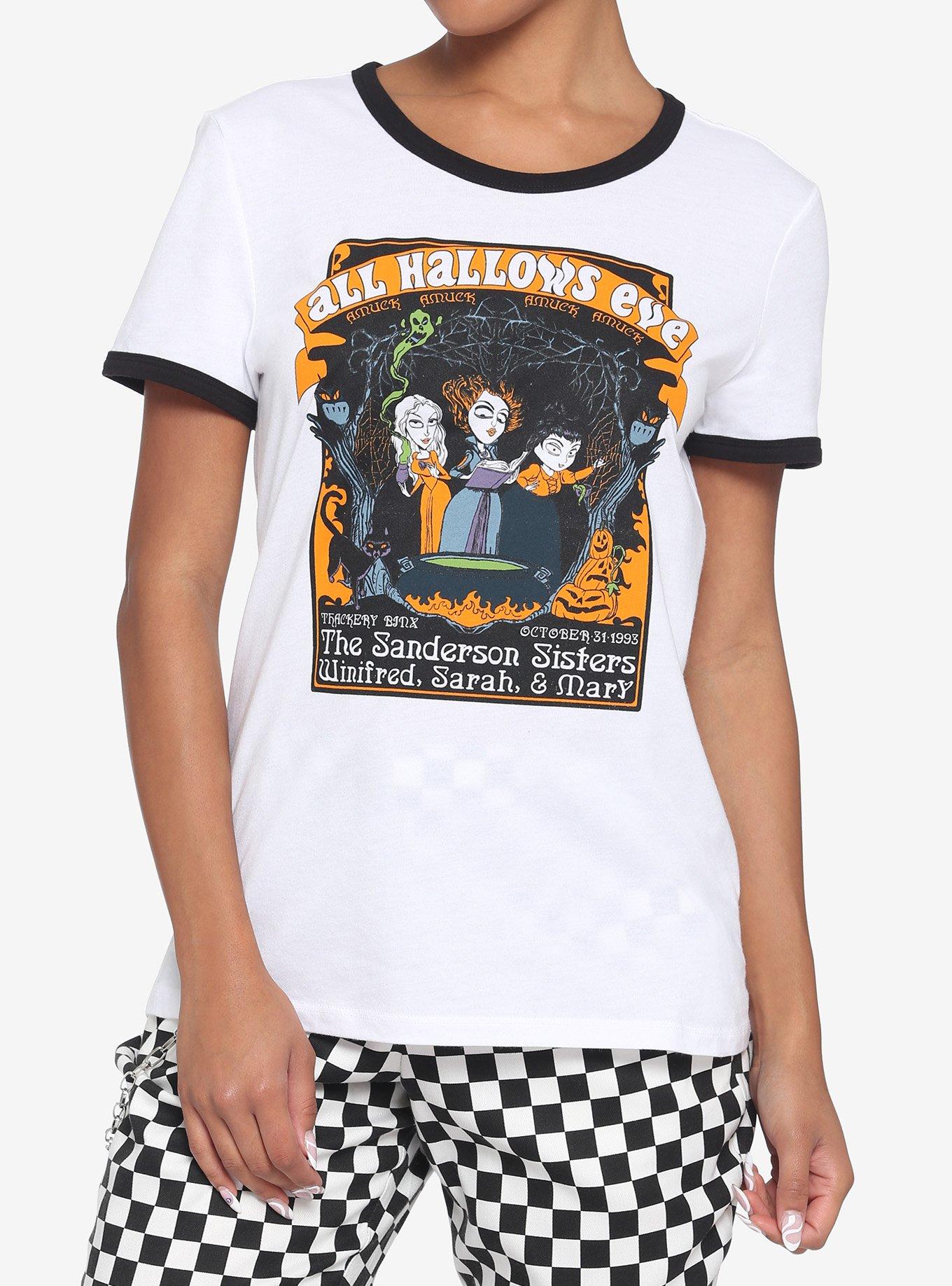 Disney Hocus Pocus Vintage Girls Ringer T-Shirt, MULTI, hi-res