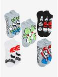 Nintendo Super Mario Ankle Sock Set, , hi-res