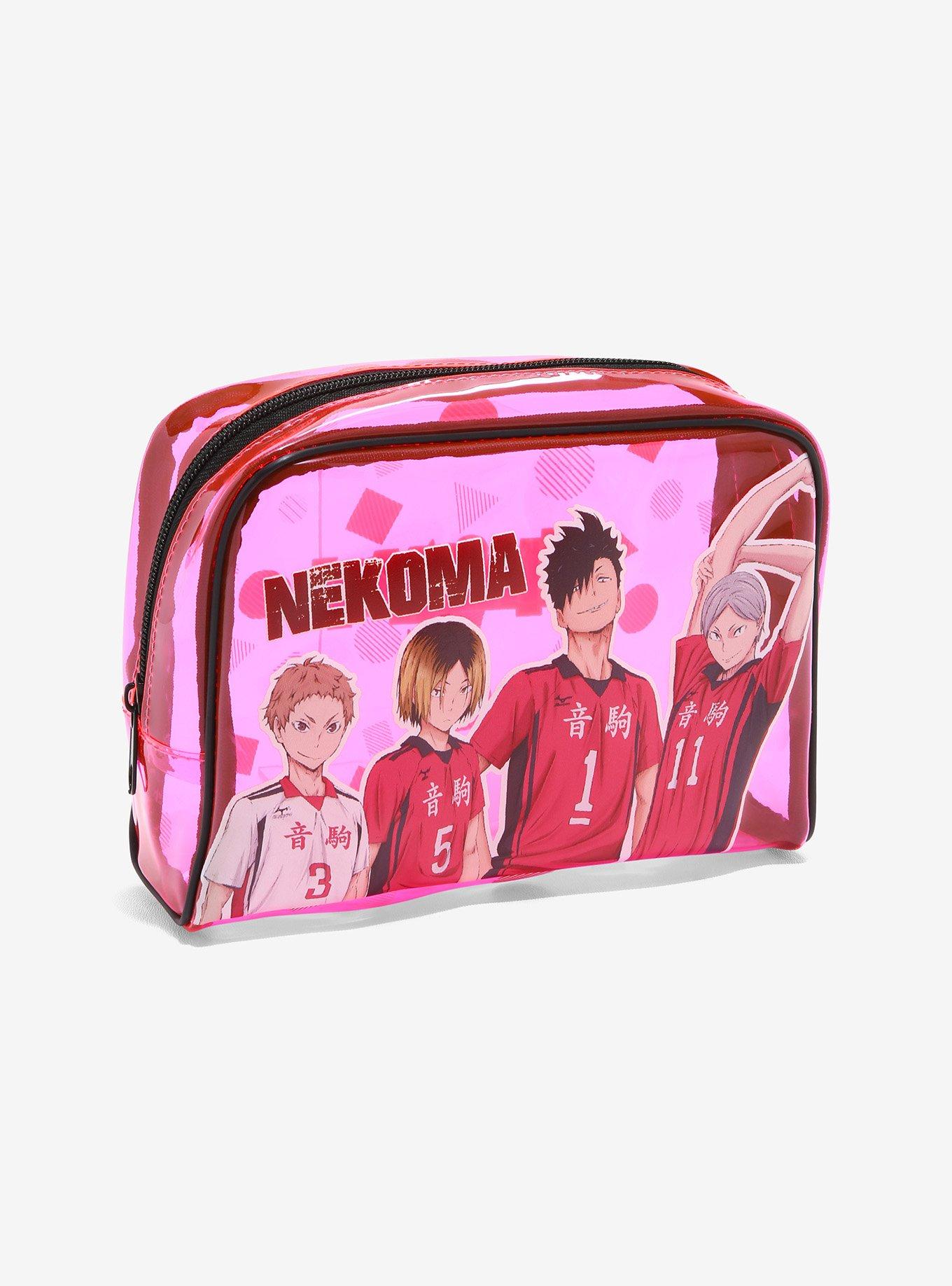 Haikyu!! Nekoma Makeup Bag, , hi-res