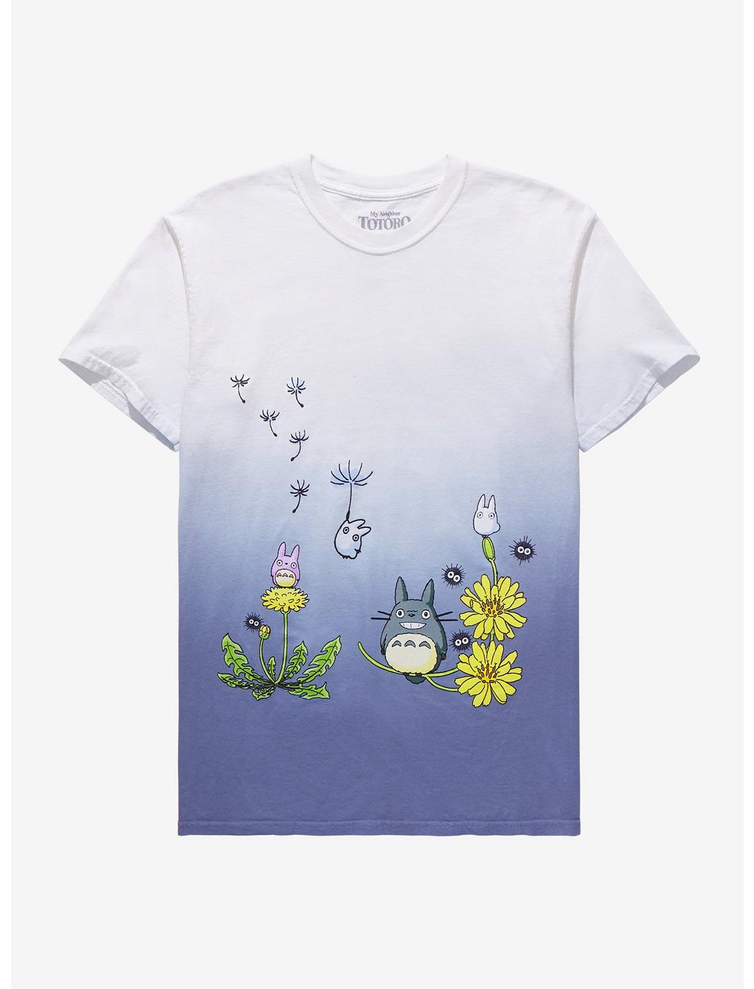 Her Universe Studio Ghibli My Neighbor Totoro Flowers & Spirits Dip-Dye Girls T-Shirt, MULTI, hi-res
