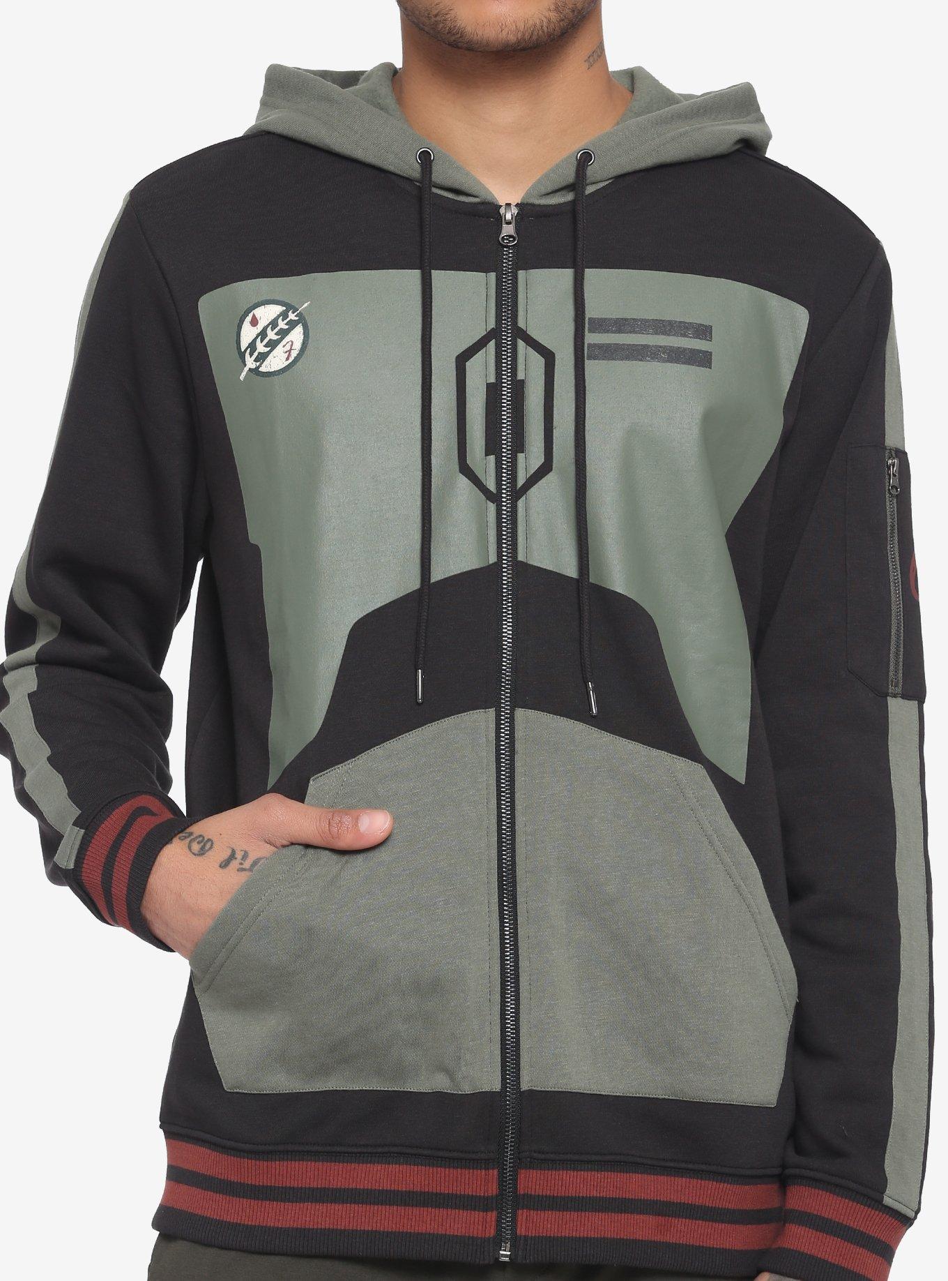 Boba fett hoodie store disney