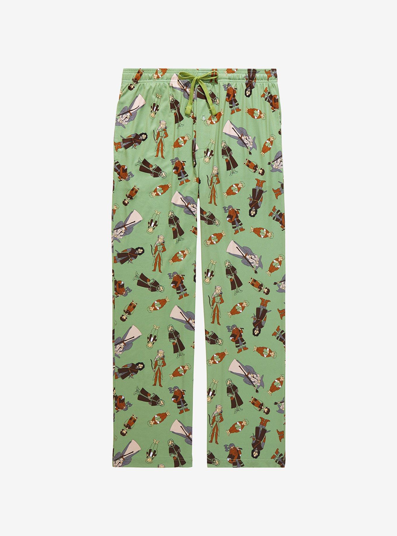 Lord of the Rings Characters Allover Print Sleep Pants BoxLunch