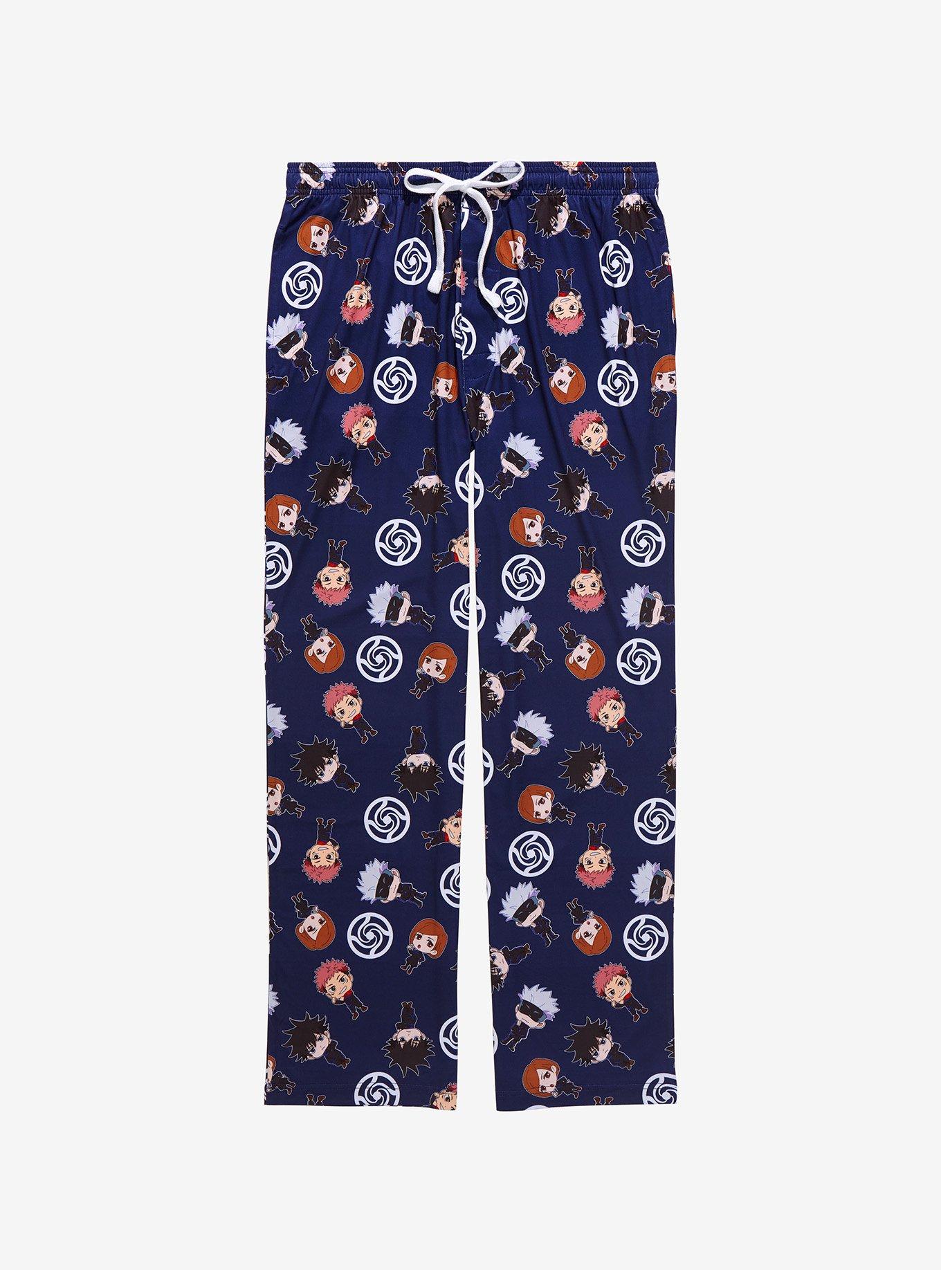 Jujutsu Kaisen Chibi Jujutsu Sorcerers Allover Print Sleep Pants - BoxLunch  Exclusive