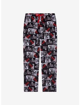 Star Wars Character Grid Allover Print Sleep Pants - BoxLunch Exclusive, , hi-res