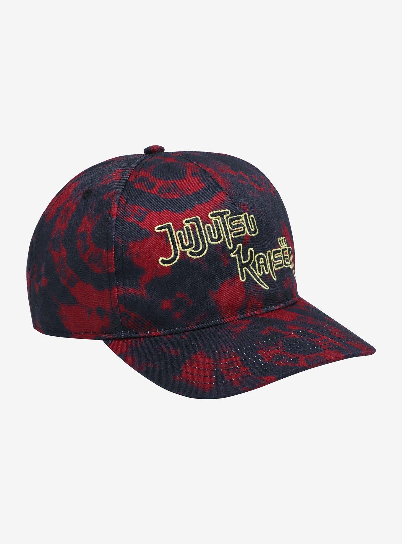 Jujutsu Kaisen Logo Tie-Dye Snapback Hat, , hi-res