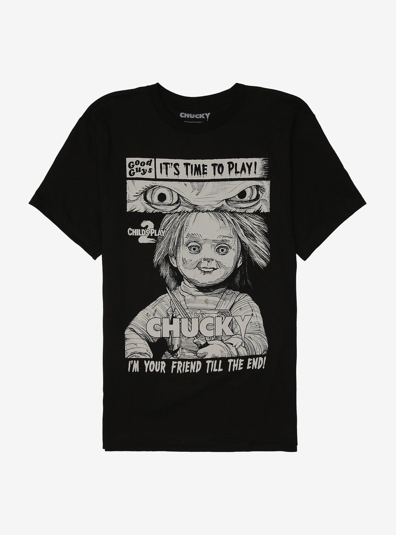 Hot topic hot sale chucky shirt