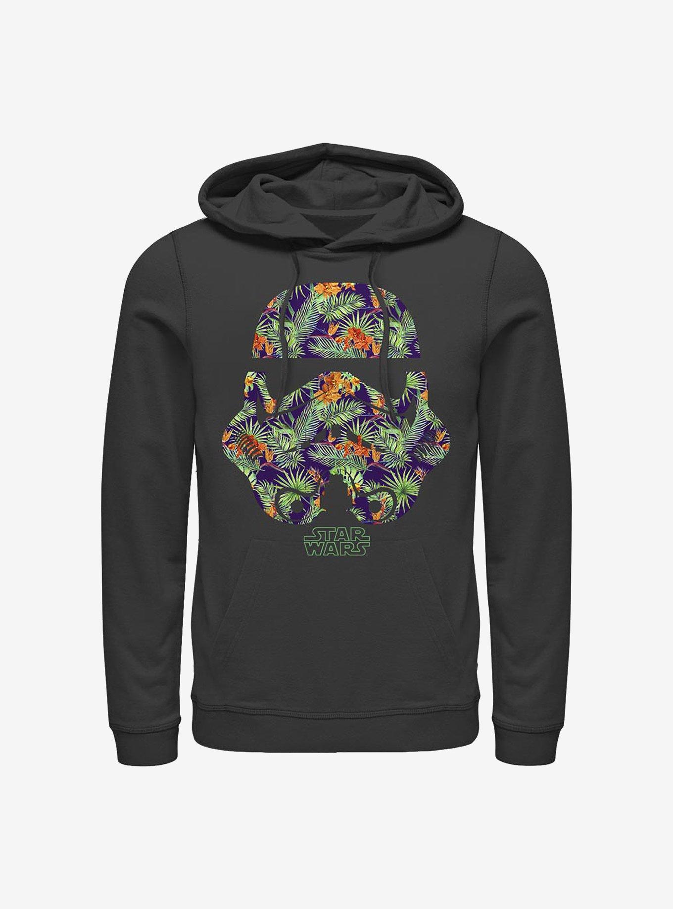 Star Wars Tropical Helmet Hoodie, BLACK, hi-res