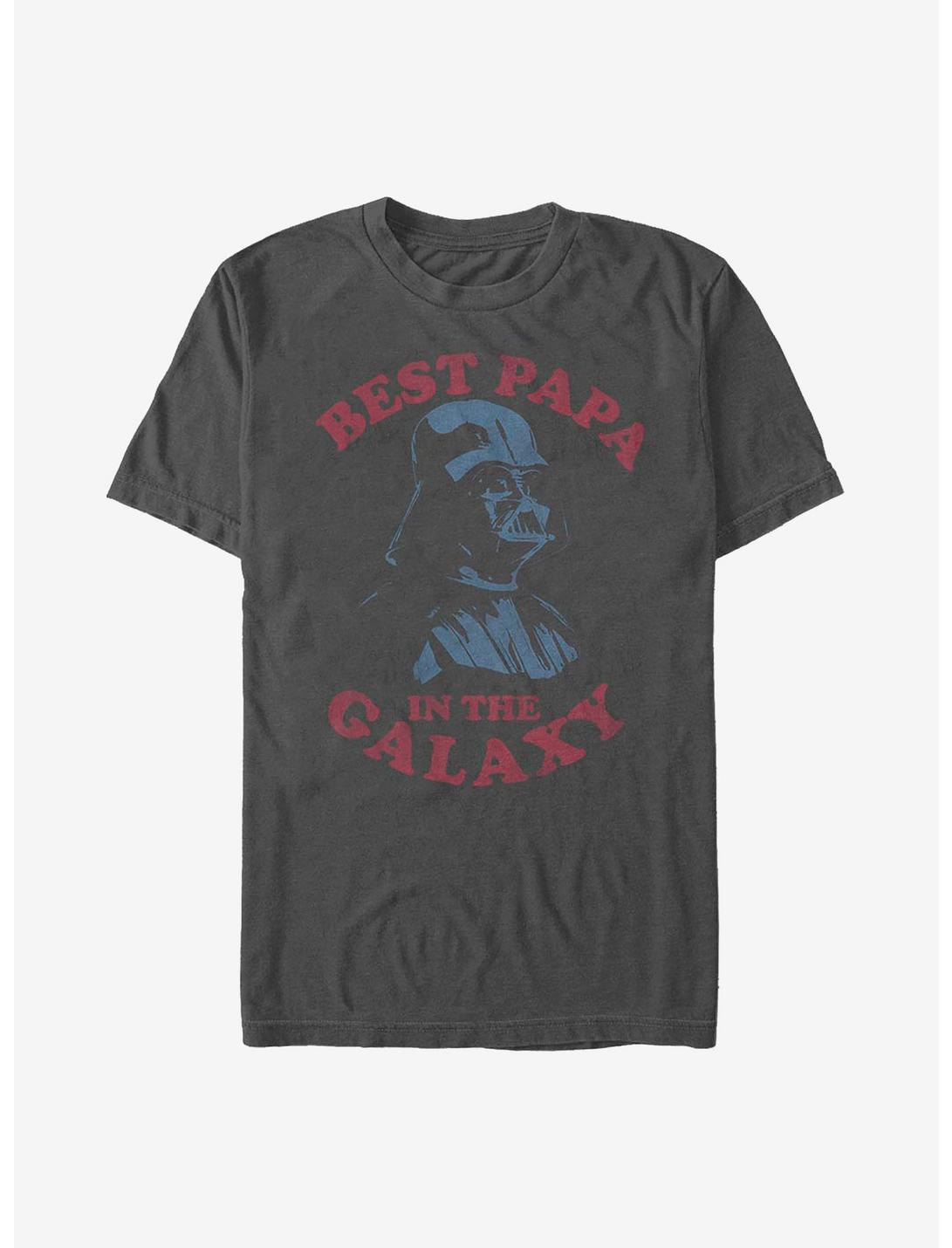 Star Wars Best Papa T-Shirt, CHARCOAL, hi-res