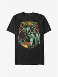 Star Wars Boba Fett Epic Art T-Shirt, BLACK, hi-res