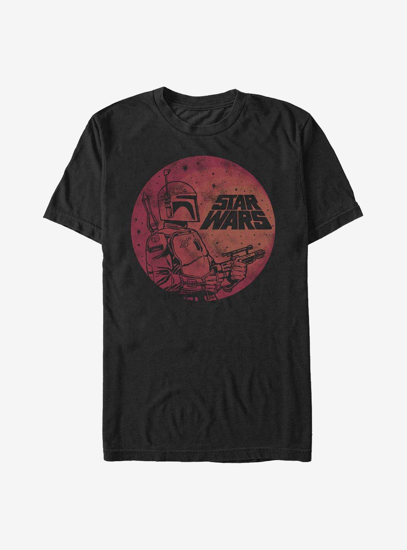 Star Wars Boba Fett Frame T-Shirt, BLACK, hi-res