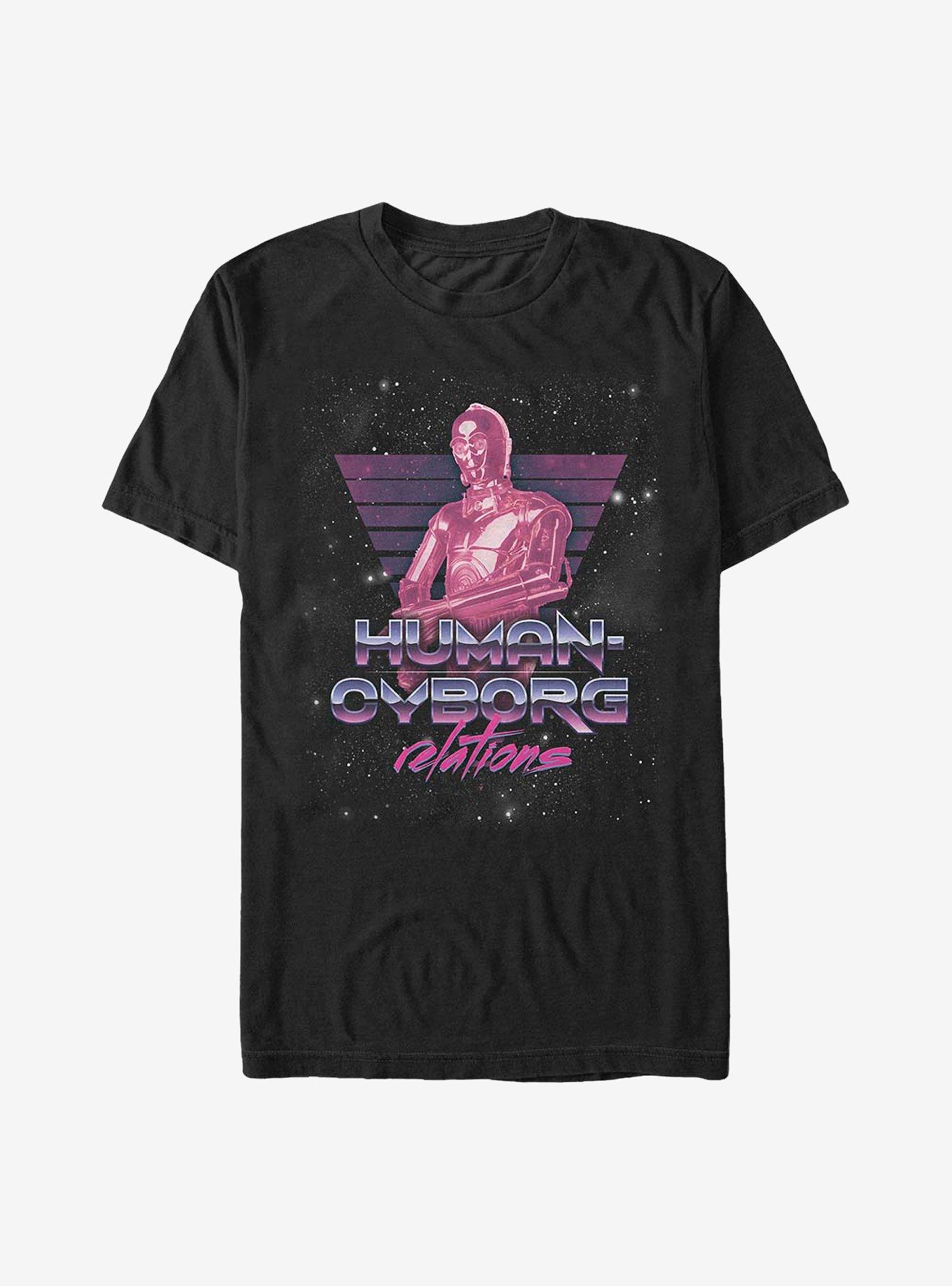 Star Wars Cyborg Relations T-Shirt, BLACK, hi-res