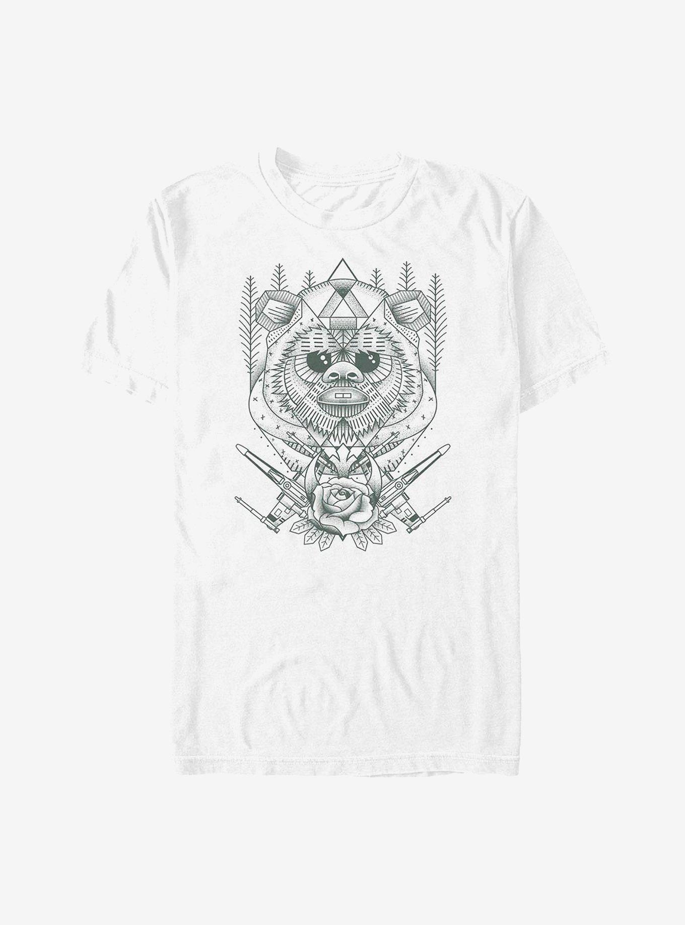 Star Wars Etched Ewok T-Shirt, , hi-res
