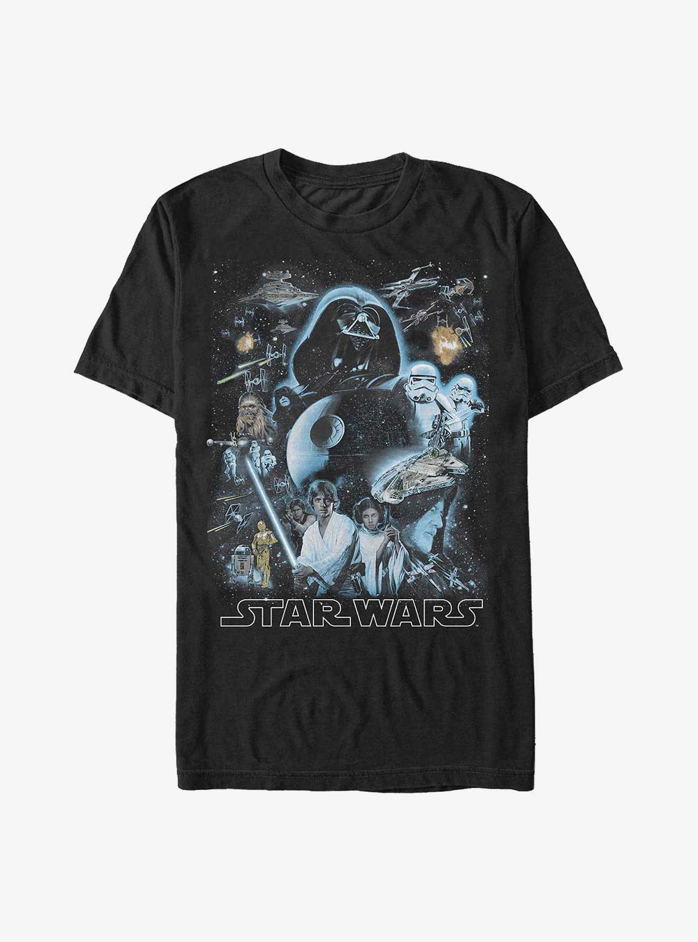 Star Wars Galaxy Of Stars T-Shirt, , hi-res