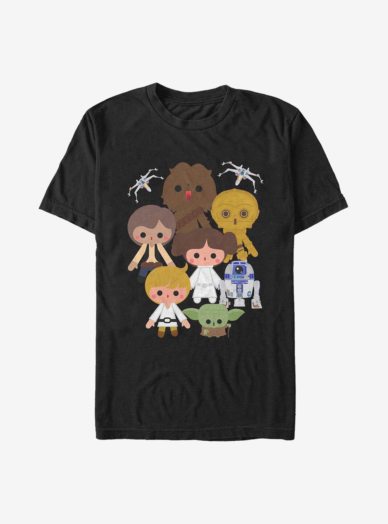 Star Wars Heroes Kawaii T-Shirt, , hi-res