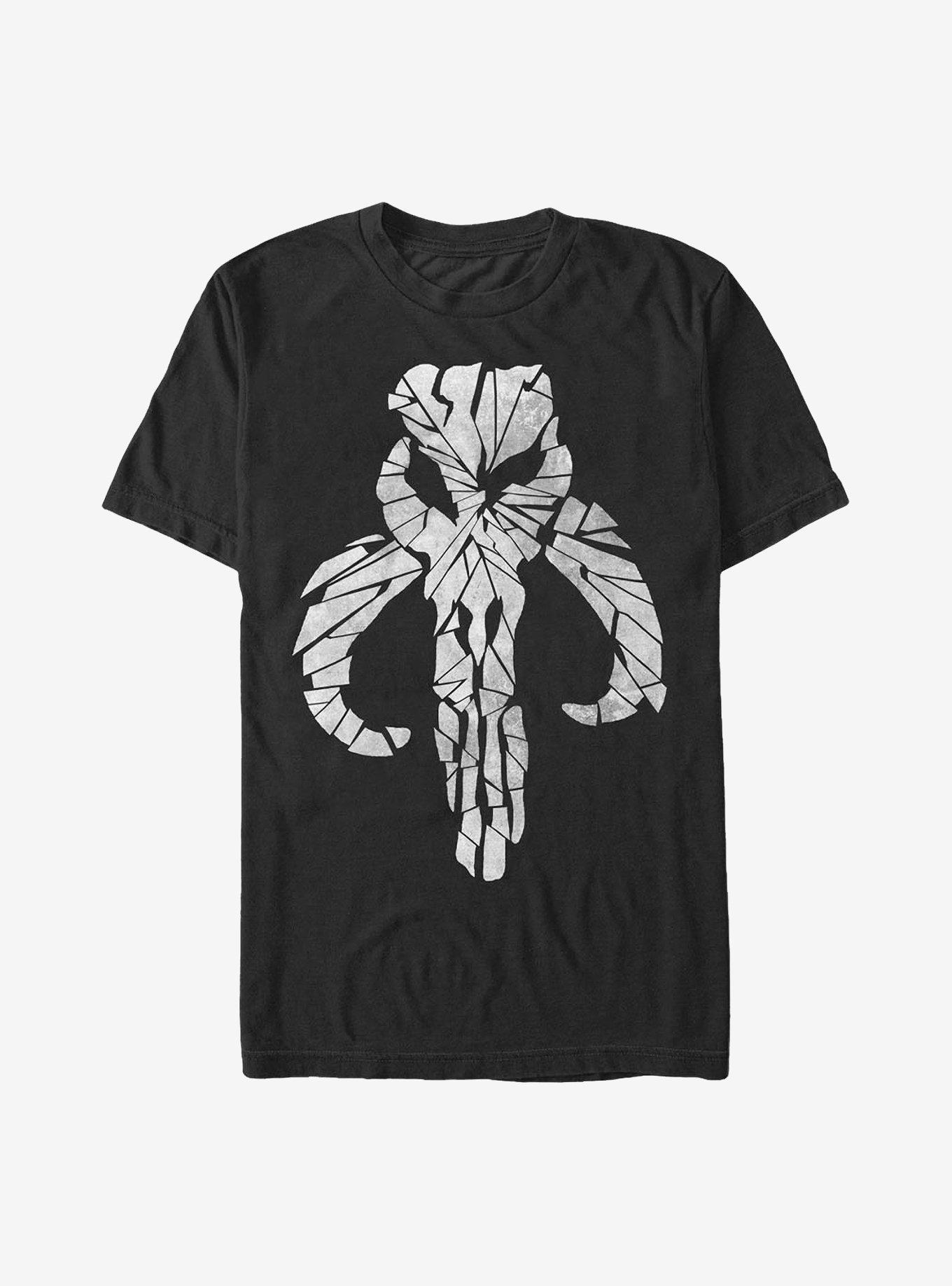 Star Wars Mandalorian Crest T-Shirt, BLACK, hi-res