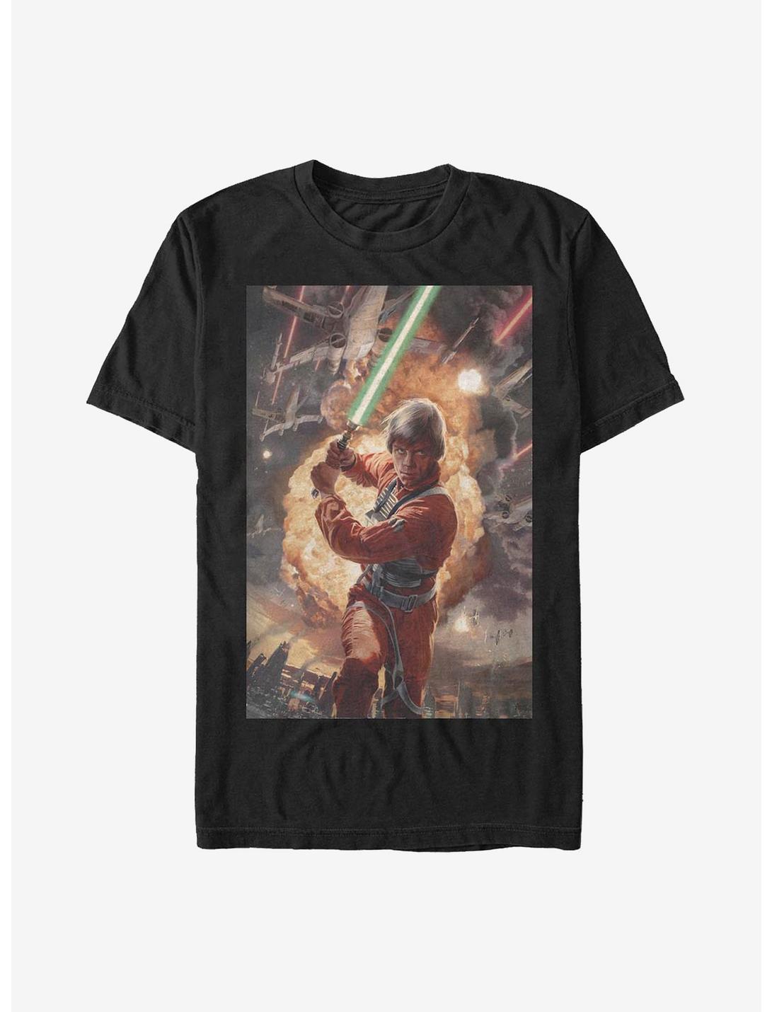 Star Wars Skywalker Painting T-Shirt, BLACK, hi-res