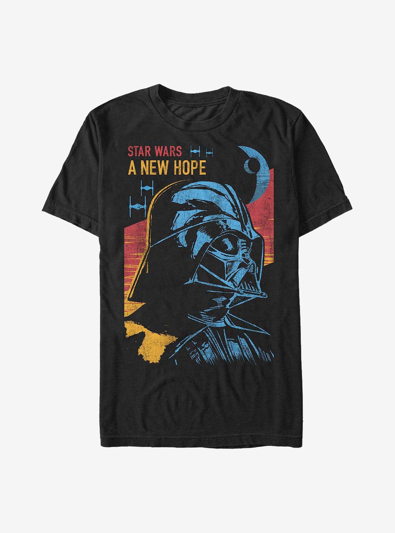 Star Wars Vader A New Hope T-Shirt, BLACK, hi-res