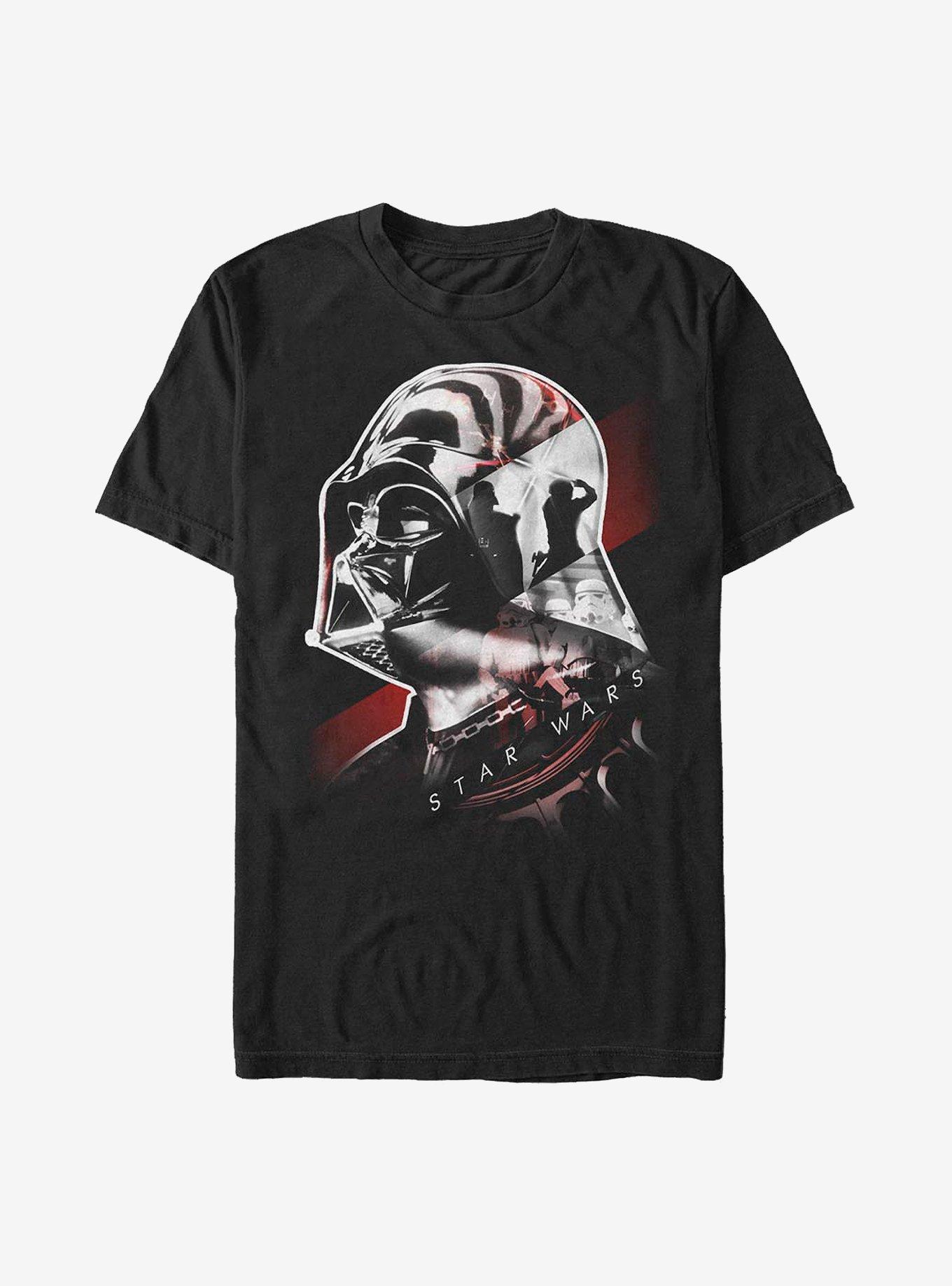 Star Wars Vader Collage T-Shirt, BLACK, hi-res