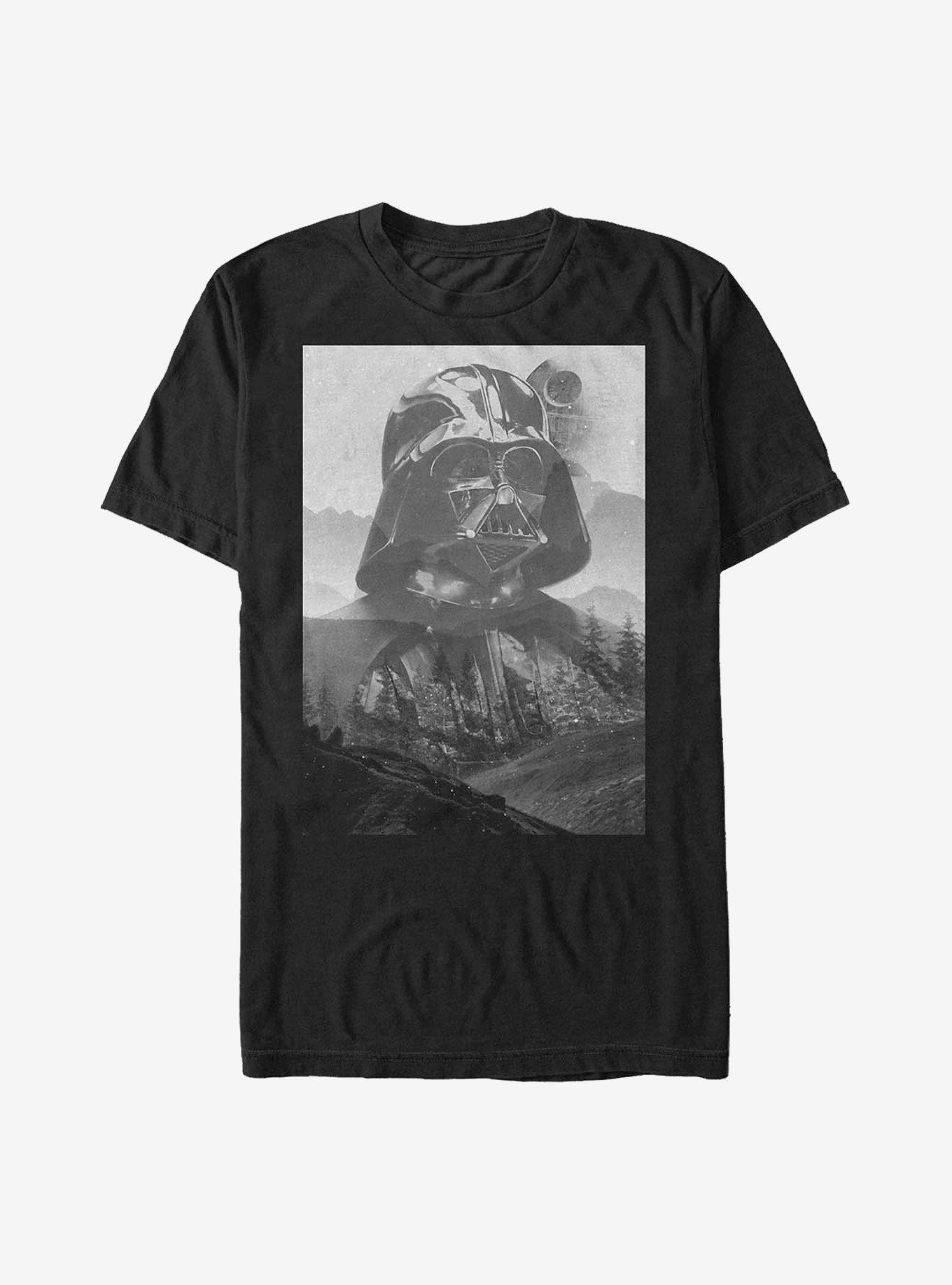 Star Wars Vader Fade T-Shirt, BLACK, hi-res