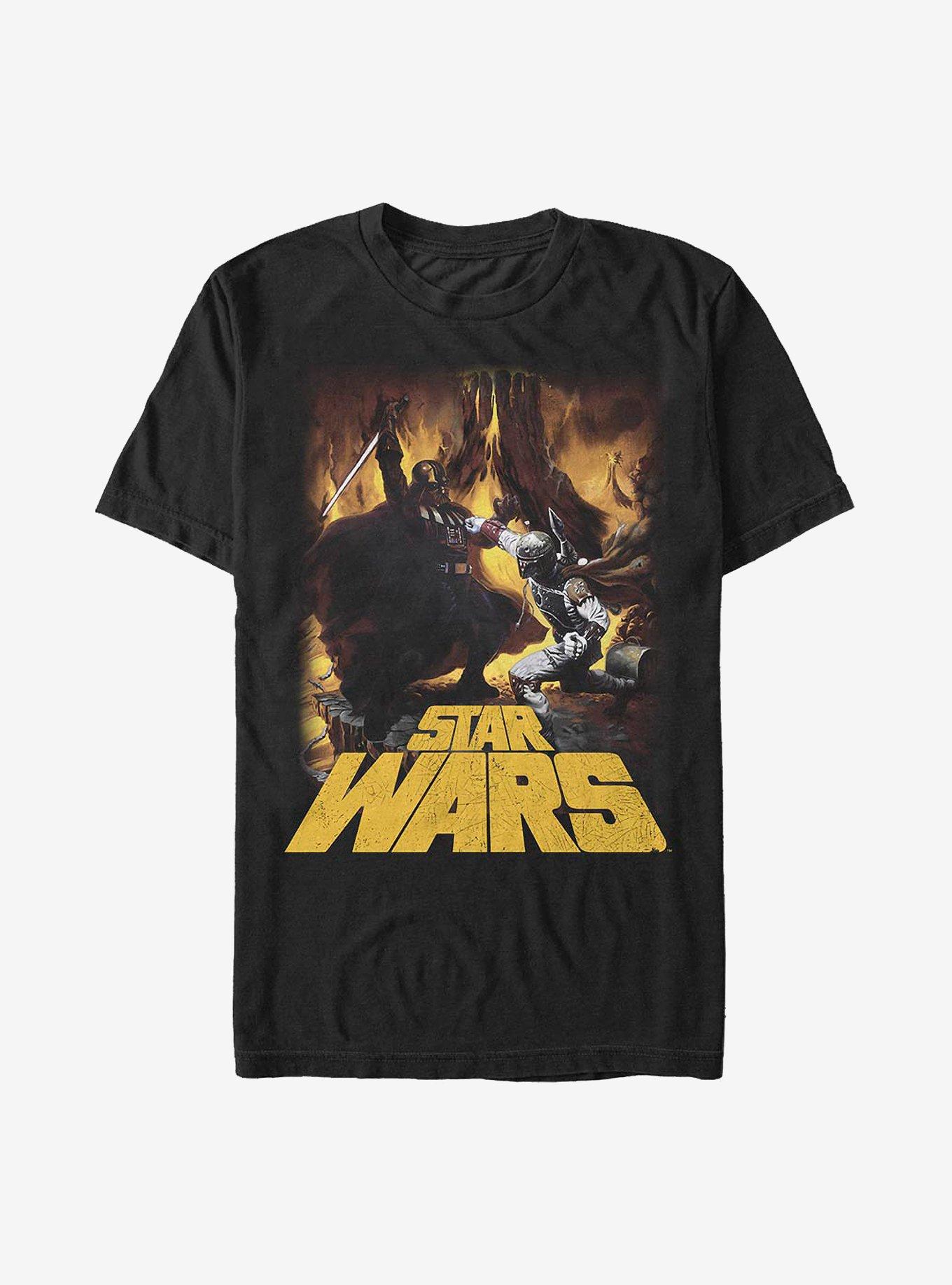 Star Wars Vader VS. Boba T-Shirt, BLACK, hi-res
