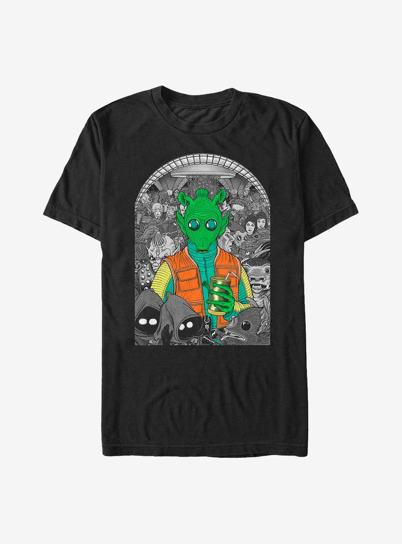 Star Wars Where's Greedo T-Shirt, BLACK, hi-res