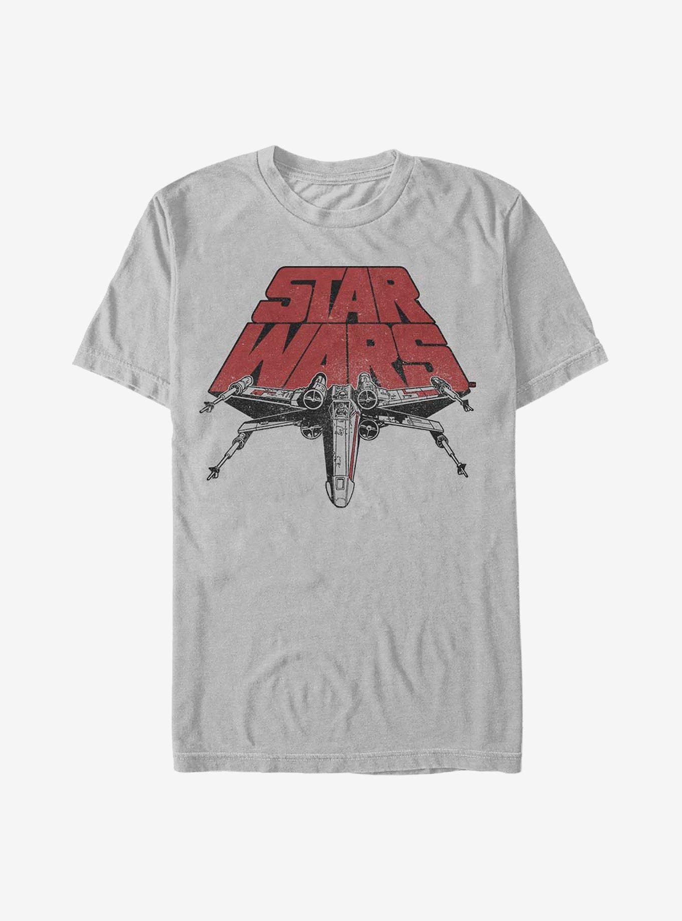 Star Wars X-Wing Title T-Shirt, WHITE, hi-res