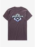 Brawlhalla Grey Logo T-Shirt, CHARCOAL, hi-res