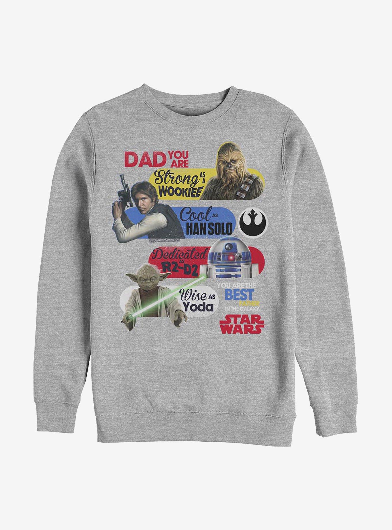 Star Wars Galaxy Dad Crew Sweatshirt