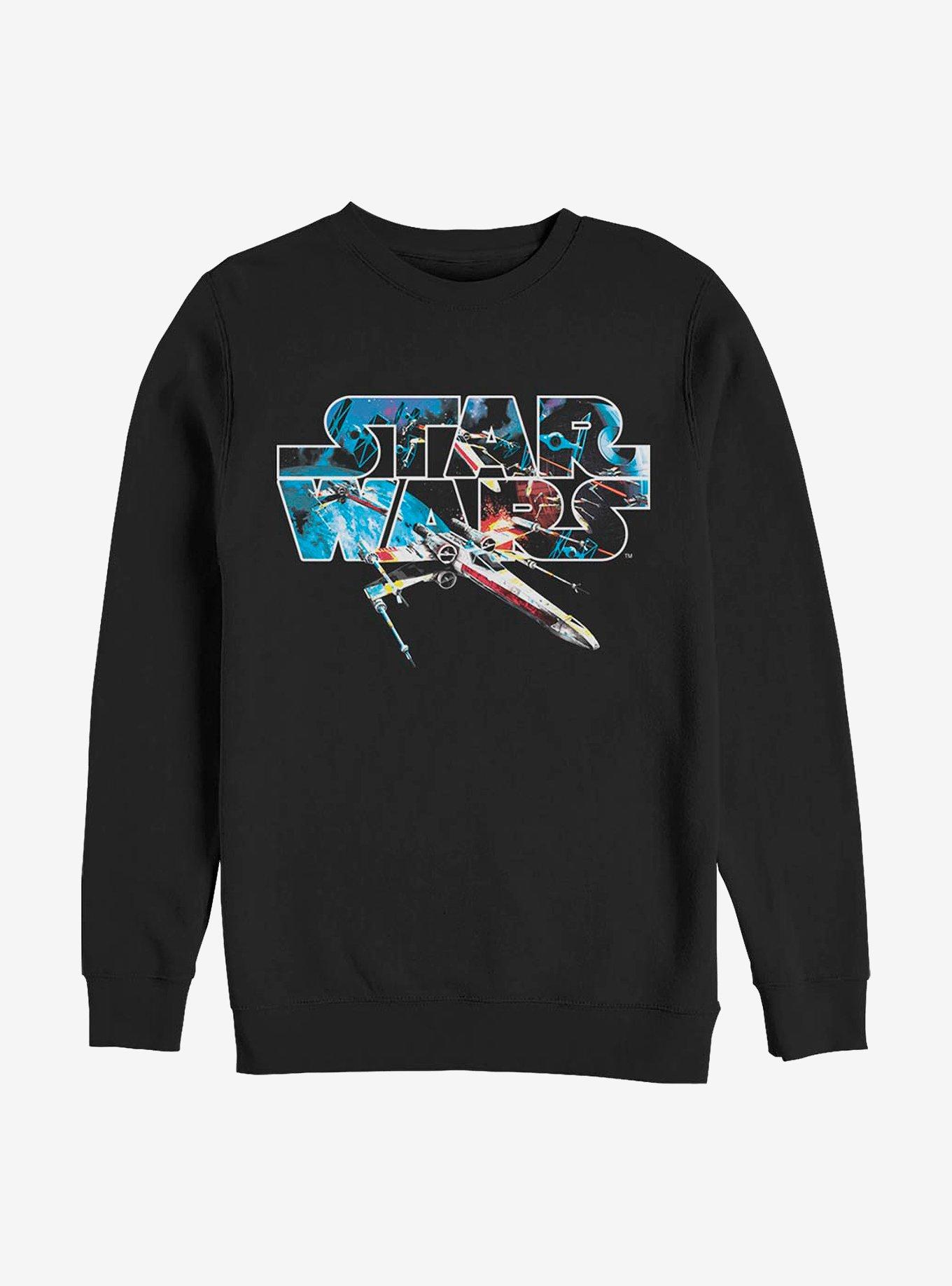 Star Wars X-Wing Filled Logo Crew Sweatshirt