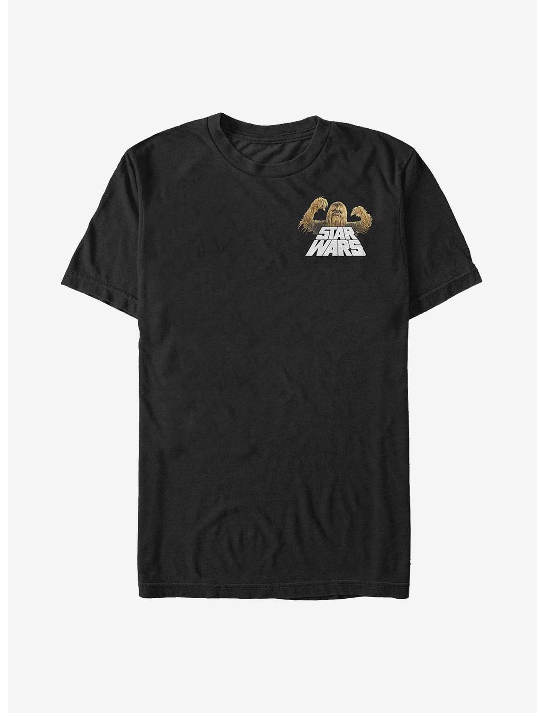 Star Wars Badge Chewbacca T-Shirt, BLACK, hi-res