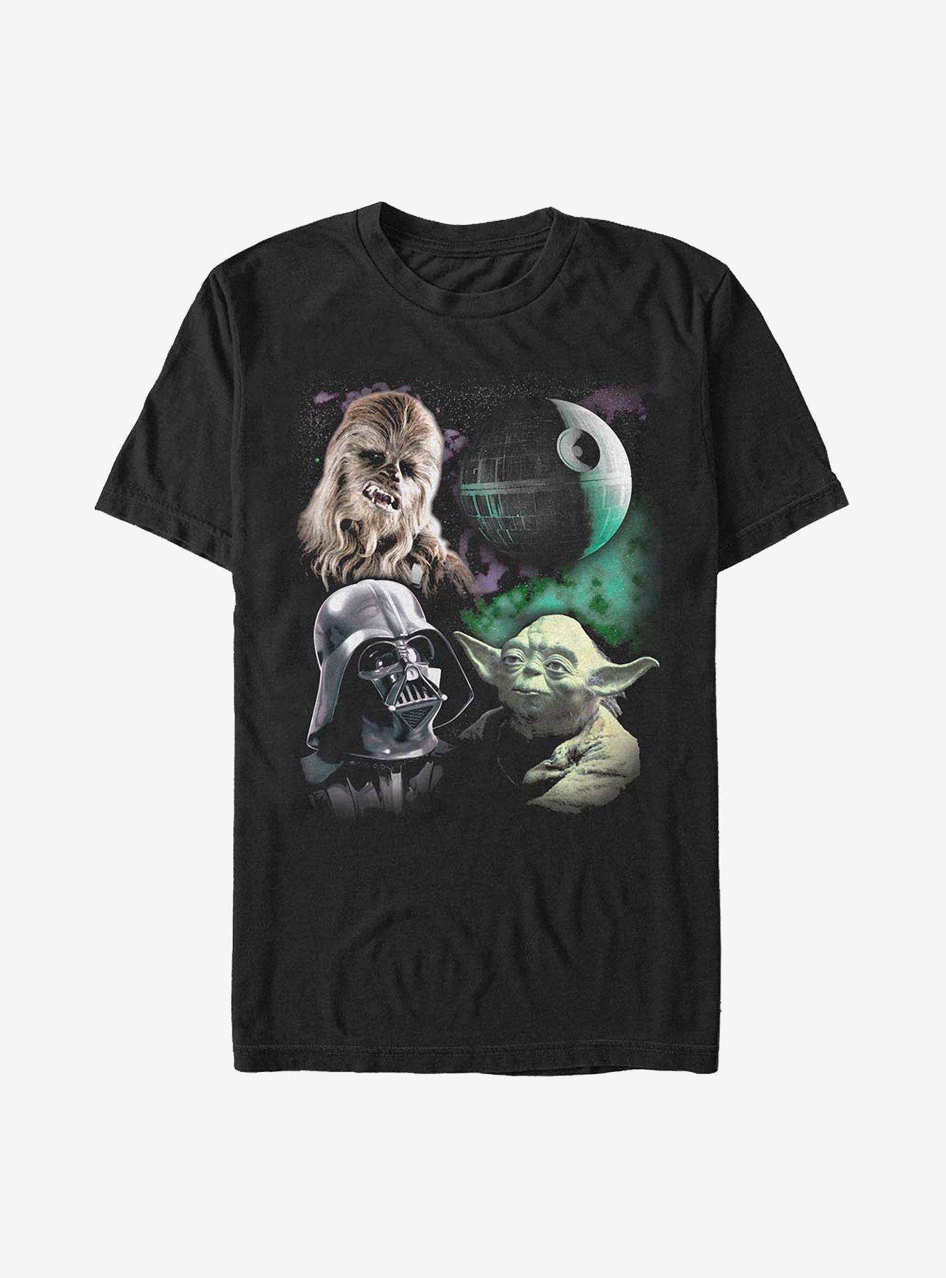 Star Wars Character Portraits T-Shirt, BLACK, hi-res