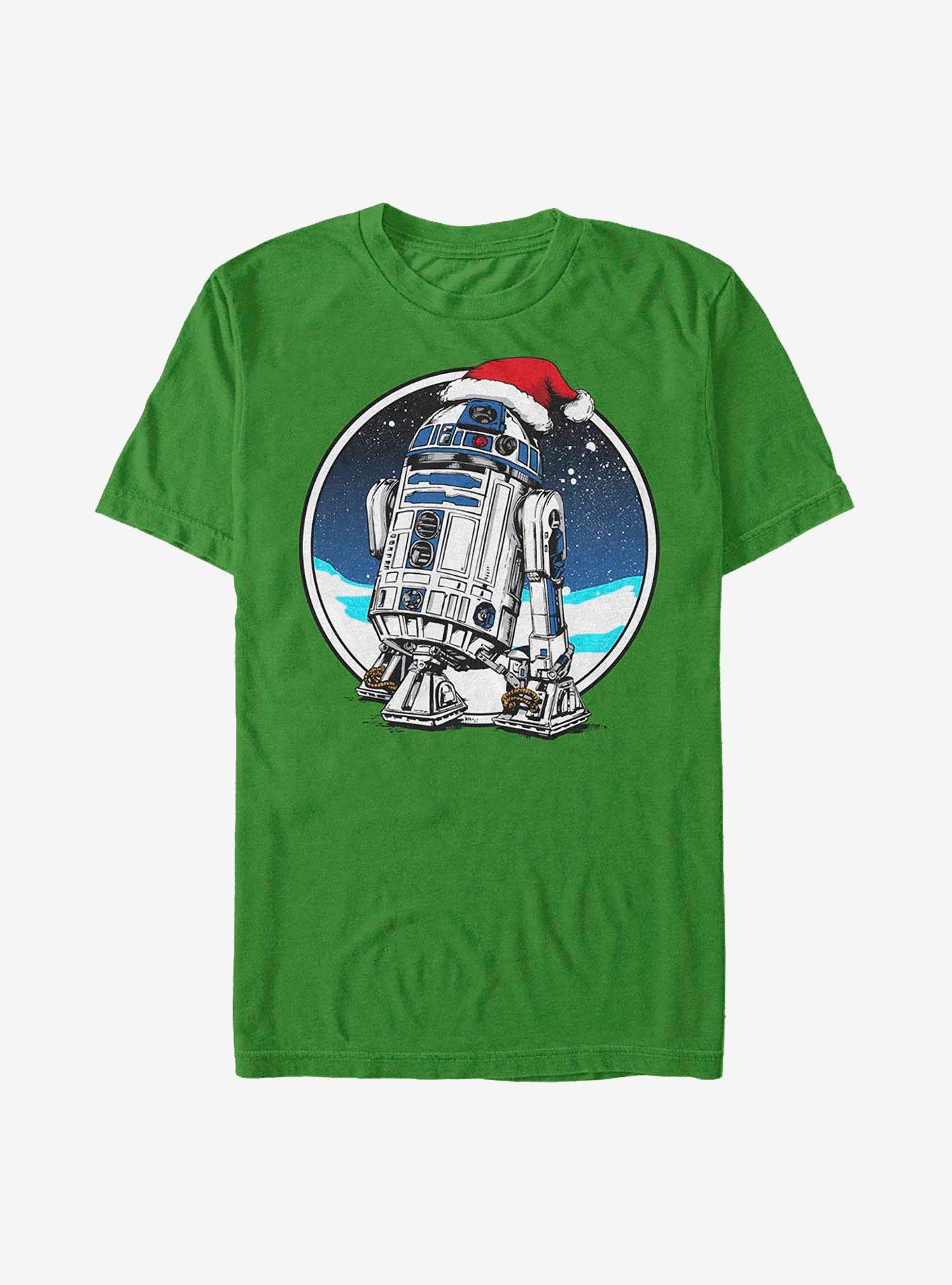 Star Wars Holiday R2-D2 T-Shirt, KELLY, hi-res