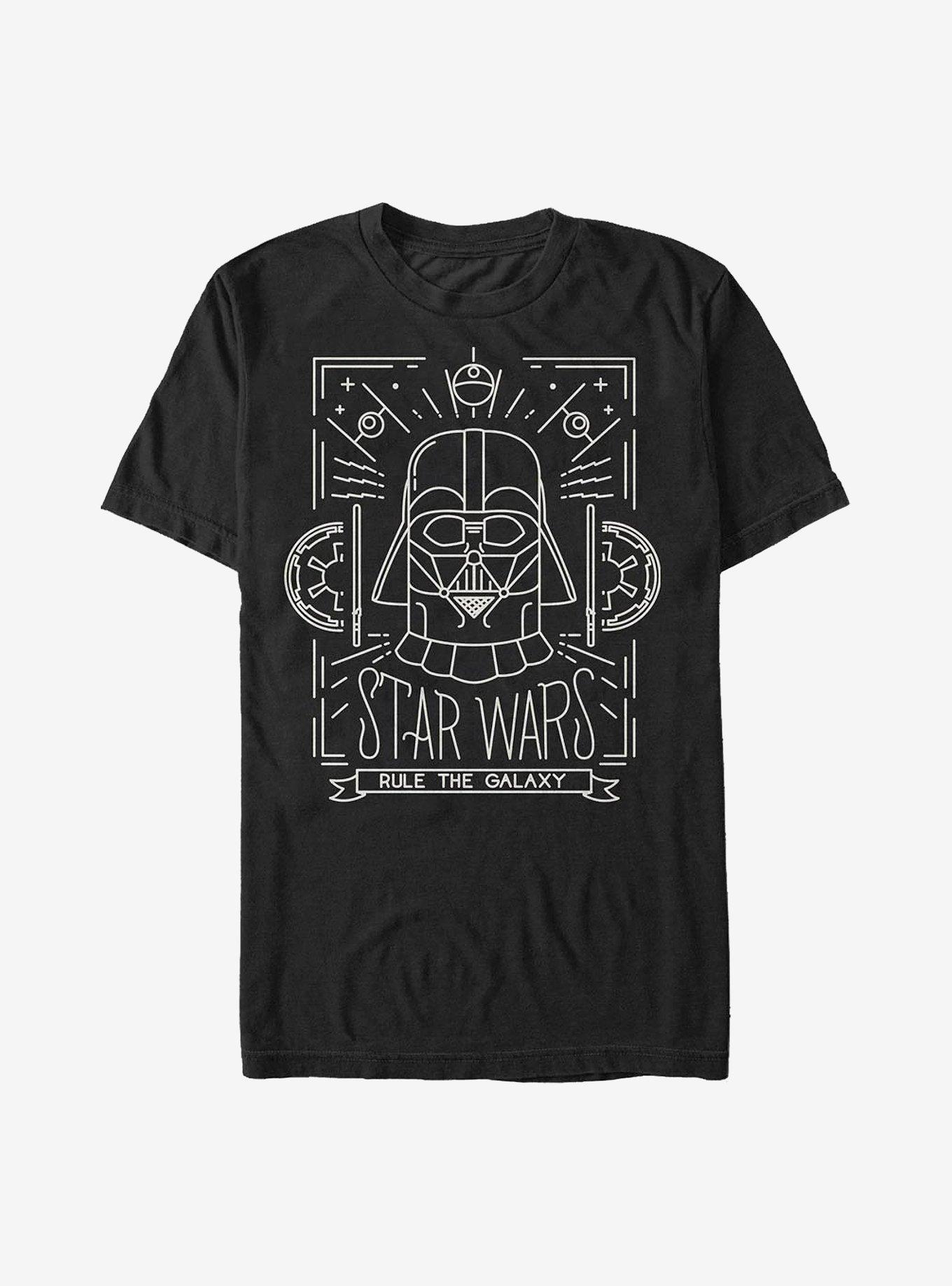 Star Wars Rule The Galaxy T-Shirt, BLACK, hi-res