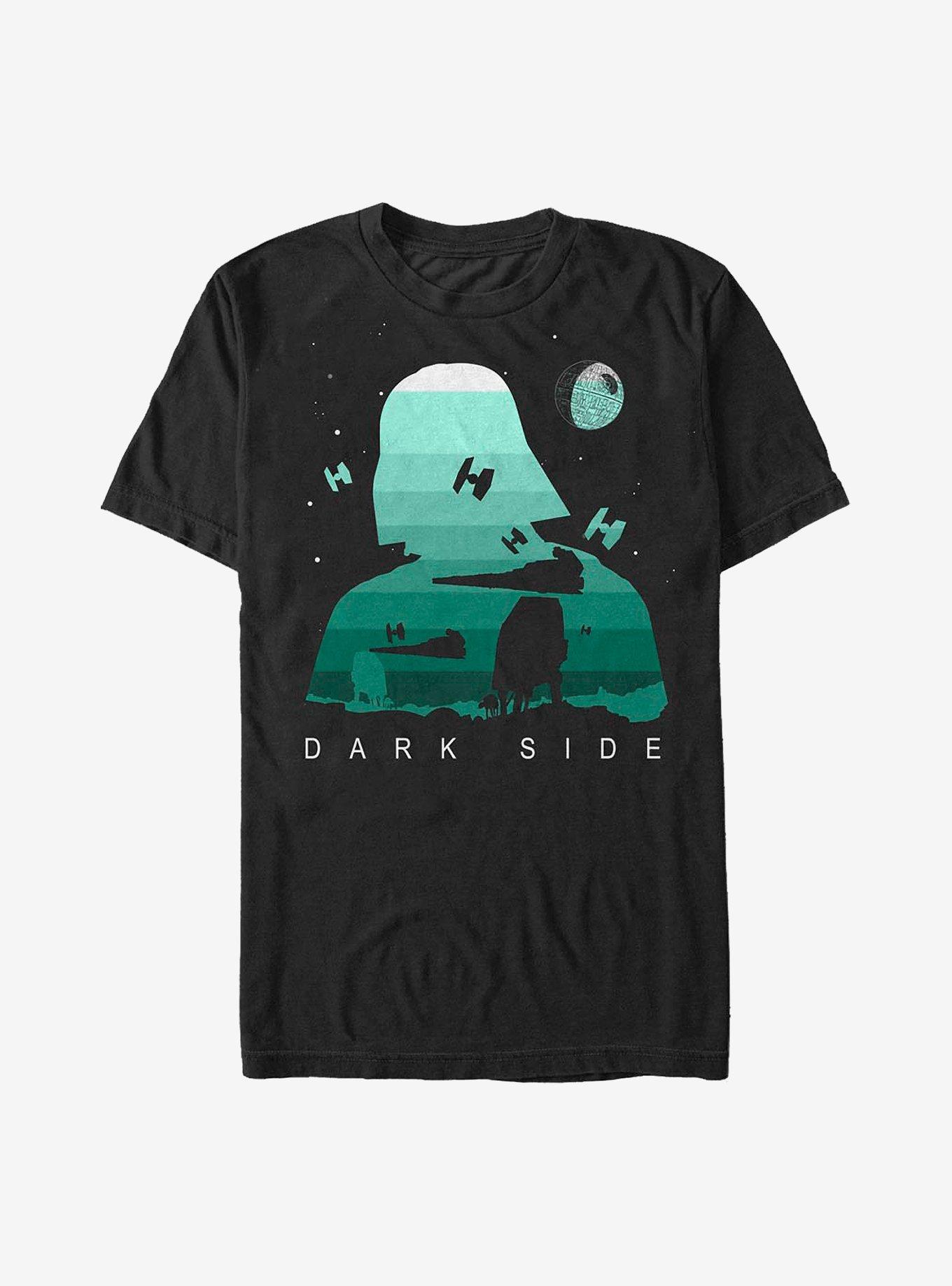Star Wars Space Fights T-Shirt, BLACK, hi-res